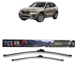 Set stergatoare auto BMW X5 (G05, F95) din 2018-2023, Derby, din cauciuc siliconat rezistent