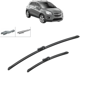 Set stergatoare auto CHEVROLET TRAX din 2012-2015, Bosch Aerotwin Multi, din cauciuc siliconat rezistent - Img 8