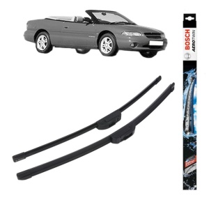 Set stergatoare auto CHRYSLER STRATUS Convertible (JX) din 1996-2001, Bosch Aerotwin Retrofit, din cauciuc siliconat rezistent