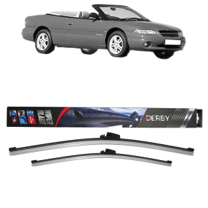 Set stergatoare auto CHRYSLER STRATUS Convertible (JX) din 1996-2001, Derby, din cauciuc siliconat rezistent