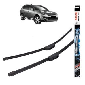 Set stergatoare auto CITROEN C-CROSSER (VU_, VV_) din 2007-2012, Bosch Aerotwin Retrofit, din cauciuc siliconat rezistent