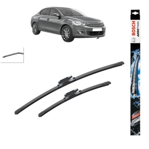 Set stergatoare auto CITROEN C-ELYSEE (DD_) din 2012-2018, Bosch Aerotwin, din cauciuc siliconat rezistent