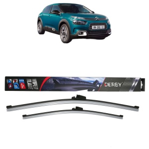 Set stergatoare auto CITROEN C4 CACTUS Van (0B_, 0P_) din 2019, Derby, din cauciuc siliconat rezistent