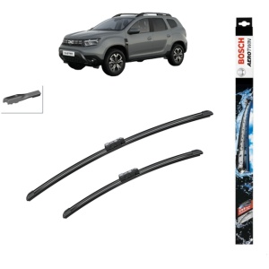 Set stergatoare auto DACIA DUSTER (PYM_, PYN_) din 2023, Bosch Aerotwin, din cauciuc siliconat rezistent