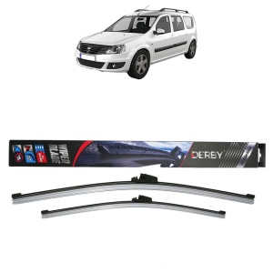 Set stergatoare auto DACIA LOGAN MCV II din 2013-2019, Derby, din cauciuc siliconat rezistent
