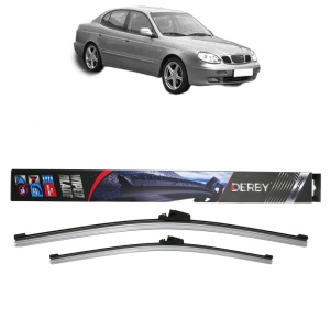 Set stergatoare auto DAEWOO LEGANZA (KLAV) din 1997-2004, Derby, din cauciuc siliconat rezistent