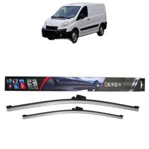 Set stergatoare auto FIAT SCUDO Van (270_, 272_) din 2007-2016, Derby, din cauciuc siliconat rezistent - Img 1