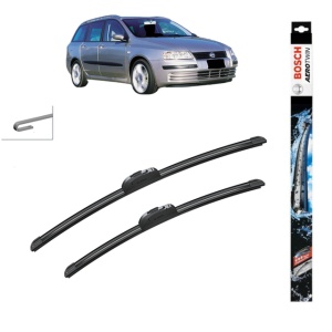 Set stergatoare auto FIAT STILO (192_) din 2001-2007, Bosch Aerotwin Retrofit, din cauciuc siliconat rezistent