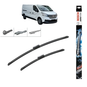 Set stergatoare auto FIAT TALENTO Bus (296_) din 2016-2019, Bosch Aerotwin Multi, din cauciuc siliconat rezistent