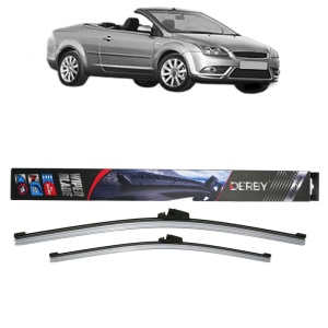 Set stergatoare auto FORD FOCUS II Convertible din 2006-2010, Derby, din cauciuc siliconat rezistent