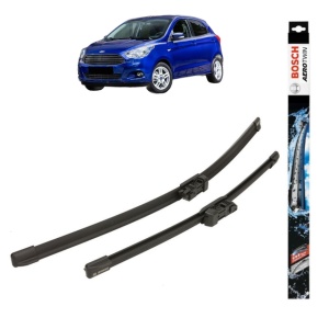Set stergatoare auto FORD KA+ III (UK, FK) din 2016-2018, Bosch Aerotwin, din cauciuc siliconat rezistent
