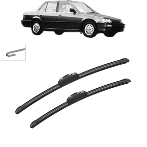 Set stergatoare auto HONDA CIVIC IV Saloon (ED, EF) din 1987-1991, Bosch Aerotwin Retrofit, din cauciuc siliconat rezistent - Img 7