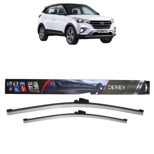 Set stergatoare auto HYUNDAI CRETA din 2016-2021, Derby, din cauciuc siliconat rezistent