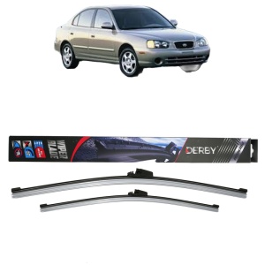 Set stergatoare auto HYUNDAI ELANTRA III Saloon (XD) din 2000-2006, Derby, din cauciuc siliconat rezistent