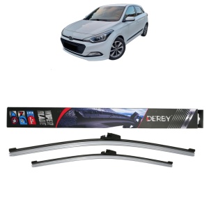 Set stergatoare auto HYUNDAI i20 II (GB, IB) din 2014-2021, Derby, din cauciuc siliconat rezistent