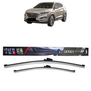 Set stergatoare auto HYUNDAI TUCSON (TL, TLE) din 2015-2023, Derby, din cauciuc siliconat rezistent