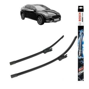 Set stergatoare auto INFINITI QX30 din 2016, Bosch Aerotwin, din cauciuc siliconat rezistent