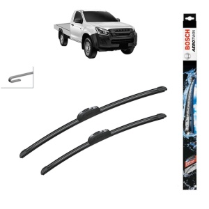 Set stergatoare auto ISUZU D-MAX II Platform/Chassis (TFR, TFS) din 2012, Bosch Aerotwin Retrofit, din cauciuc siliconat rezistent