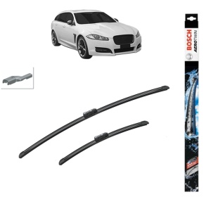 Set stergatoare auto JAGUAR XF SPORTBRAKE (X260) din 2017-2020, Bosch Aerotwin, din cauciuc siliconat rezistent