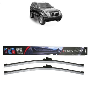 Set stergatoare auto JEEP CHEROKEE (KJ) din 2001-2008, Derby, din cauciuc siliconat rezistent