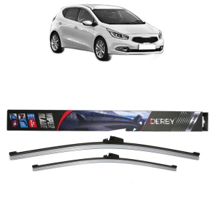 Set stergatoare auto KIA CEE'D (JD) din 2012-2018, Derby, din cauciuc siliconat rezistent