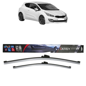 Set stergatoare auto KIA PRO CEE'D (JD) din 2013-2018, Derby, din cauciuc siliconat rezistent
