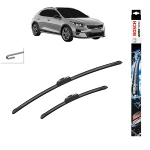 Set stergatoare auto KIA XCEED Van (CD) din 2019-2020, Bosch Aerotwin Retrofit, din cauciuc siliconat rezistent