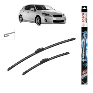 Set stergatoare auto LEXUS CT (ZWA10_) din 2011, Bosch Aerotwin Retrofit, din cauciuc siliconat rezistent