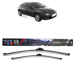 Set stergatoare auto MAZDA 323 F V (BA) din 1994-1998, Derby, din cauciuc siliconat rezistent