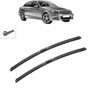 Set stergatoare auto MERCEDES-BENZ C-CLASS Coupe (C204) din 2011-2013, Bosch Aerotwin, din cauciuc siliconat rezistent - Img 8