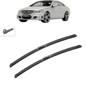 Set stergatoare auto MERCEDES-BENZ E-CLASS Coupe (C207) din 2009-2016, Bosch Aerotwin, din cauciuc siliconat rezistent - Img 8