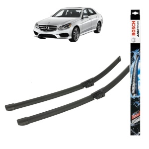 Set stergatoare auto MERCEDES-BENZ E-CLASS (W213) din 2016-2023, Bosch Aerotwin, din cauciuc siliconat rezistent
