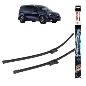 Set stergatoare auto MERCEDES-BENZ EQT (W420) din 2023, Bosch Aerotwin, din cauciuc siliconat rezistent