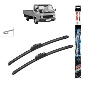Set stergatoare auto MERCEDES-BENZ MB Platform/Chassis (W631) din 1988-1996, Bosch Aerotwin Retrofit, din cauciuc siliconat rezistent