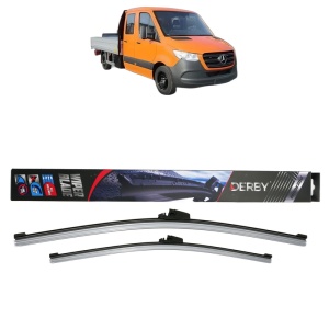 Set stergatoare auto MERCEDES-BENZ SPRINTER 3,5-t Platform/Chassis (B907, B910) din 2018-2024, Derby, din cauciuc siliconat rezistent