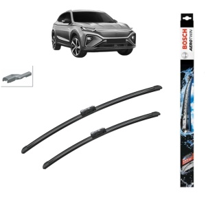 Set stergatoare auto MG MARVEL R din 2021, Bosch Aerotwin, din cauciuc siliconat rezistent