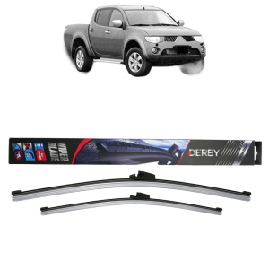 Set stergatoare auto MITSUBISHI L200 / TRITON (KA_T, KB_T) din 2005-2015, Derby, din cauciuc siliconat rezistent
