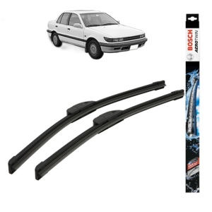 Set stergatoare auto MITSUBISHI LANCER IV (C6_A, C7_A) din 1988-1992, Bosch Aerotwin Retrofit, din cauciuc siliconat rezistent