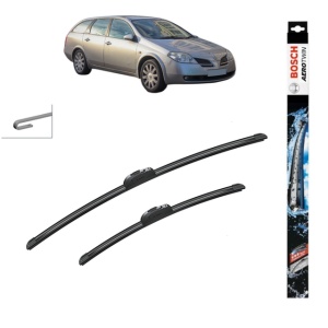 Set stergatoare auto NISSAN PRIMERA Hatchback (P12) din 2002-2008, Bosch Aerotwin Retrofit, din cauciuc siliconat rezistent