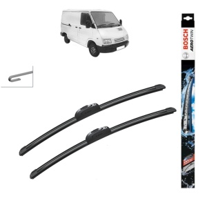 Set stergatoare auto OPEL ARENA Van (A97) din 1997-2001, Bosch Aerotwin Retrofit, din cauciuc siliconat rezistent