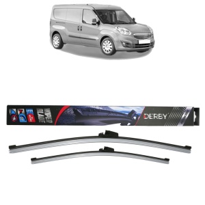 Set stergatoare auto OPEL COMBO Box Body/MPV (X12) din 2012-2016, Derby, din cauciuc siliconat rezistent