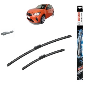 Set stergatoare auto OPEL CORSA F (P2JO) din 2019-2023, Bosch Aerotwin, din cauciuc siliconat rezistent