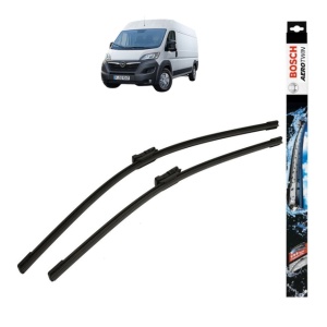 Set stergatoare auto OPEL MOVANO C Van (U9) din 2021-2023, Bosch Aerotwin, din cauciuc siliconat rezistent