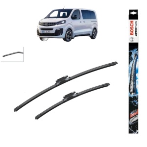 Set stergatoare auto OPEL VIVARO C Van (K0) din 2019-2025, Bosch Aerotwin, din cauciuc siliconat rezistent