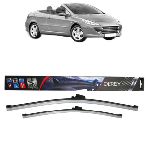Set stergatoare auto PEUGEOT 307 CC (3B) din 2003-2009, Derby, din cauciuc siliconat rezistent