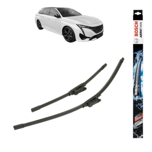Set stergatoare auto PEUGEOT 308 SW III (FC_, FJ_, FR_, F4_, FN_) din 2021-2025, Bosch Aerotwin, din cauciuc siliconat rezistent
