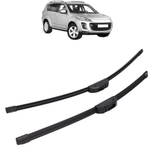 Set stergatoare auto PEUGEOT 4007 (VU_, VV_) din 2007-2013, Bosch Aerotwin Retrofit, din cauciuc siliconat rezistent - Img 7