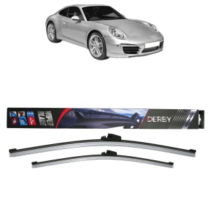 Set stergatoare auto PORSCHE 911 (991) din 2011-2020, Derby, din cauciuc siliconat rezistent