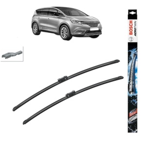 Set stergatoare auto RENAULT ESPACE V (JR_) din 2015-2023, Bosch Aerotwin, din cauciuc siliconat rezistent