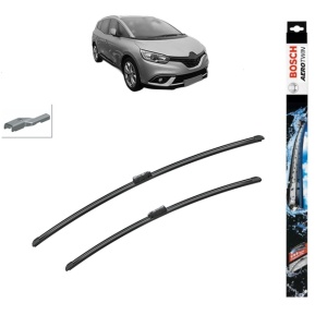 Set stergatoare auto RENAULT GRAND SCENIC IV (R9_) din 2016-2023, Bosch Aerotwin, din cauciuc siliconat rezistent